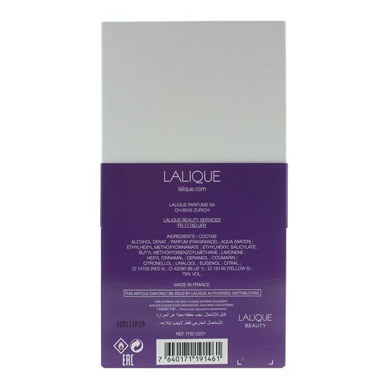 Lalique Les Compositions Parfumees Electric Purple Eau de Parfum 100ml Spray