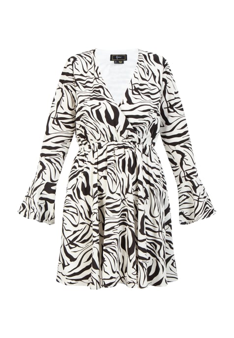 faina dress - zebra print sookie