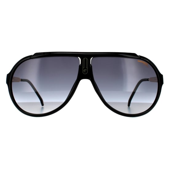Carrera Aviator Unisex-Sonnenbrille schwarz dunkelgrau mit Farbverlauf - Image 1