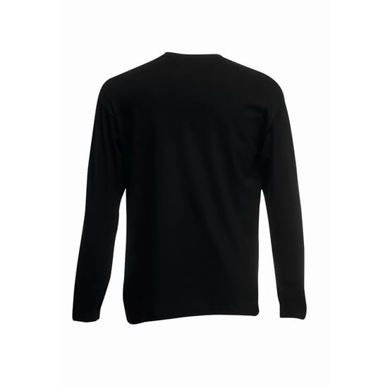 Fruit Of The Loom Herren R Langarm T-Shirt (Schwarz) - Image 2