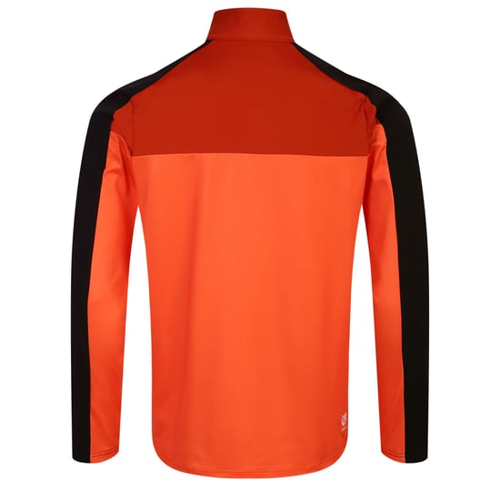 Dare 2B Mens Ski Core Stretch Base Layer Top (Puffins Orange/Rooibos Tea)