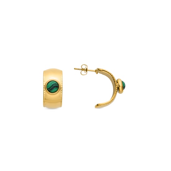Luxenter Dadao earrings 18k gold finish