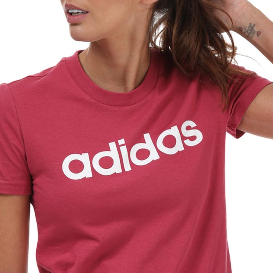 Women's adidas Essentials Logo T-Shirt in Pink