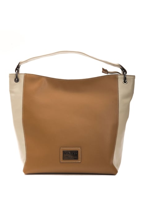 Pompei Donatella Women's Brown Leather Shoulder Bag