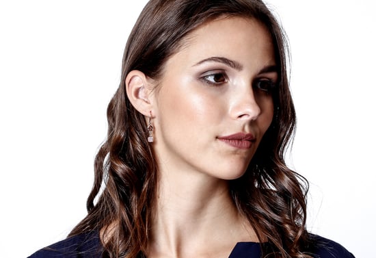 Orphelia 'Fawn' Damen 925 Sterling Silber Drops Ohrringe - Rose ZO-7410 - Image 4