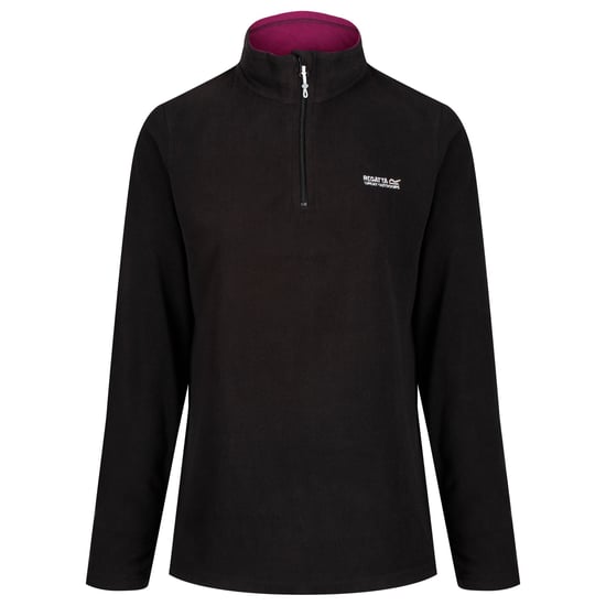 Regatta Great Outdoors Damen Fleece-Pullover Sweetheart (Schwarz/Schwarze Johannisbeere) - Image 1