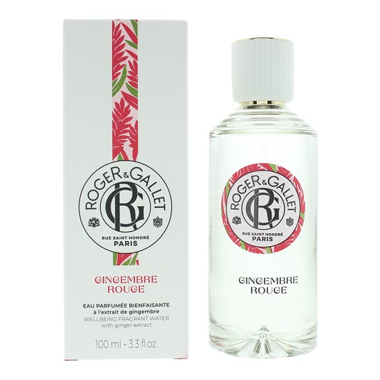 Roger & Gallet Gingembre Rouge Wohlbefinden Duftwasser 100ml - Image 1