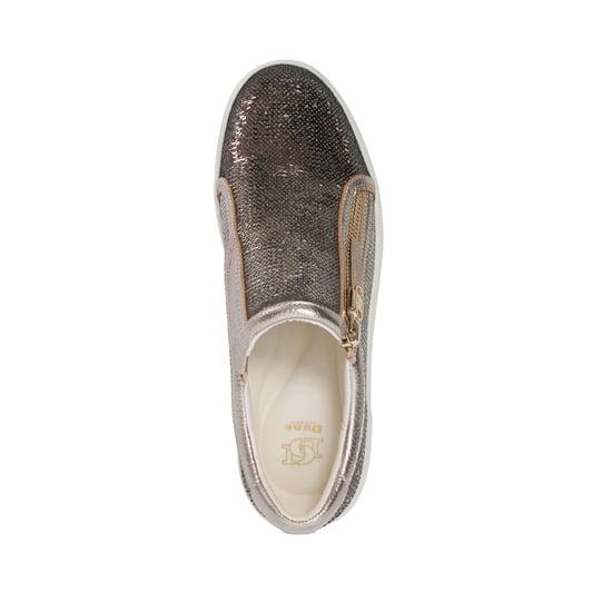 Dune Ladies Episodic - Suede Side Zip Chunky Flatform Trainers - Image 4