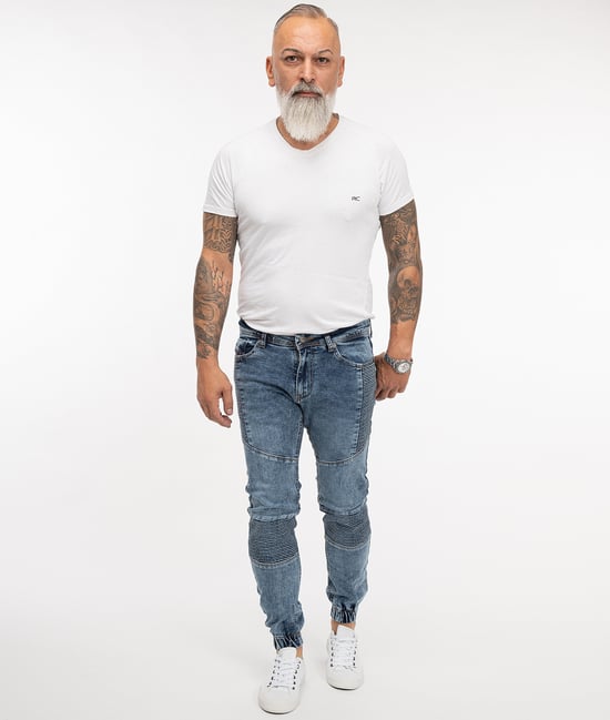 Rock Creek Jeans Tapered Fit Blau - Image 4