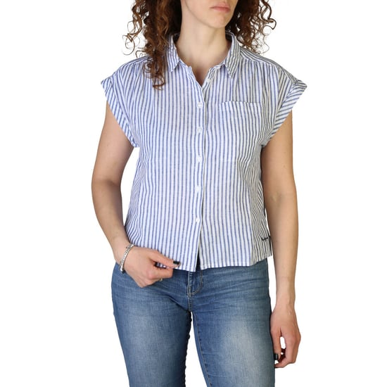 Pepe Jeans Iris_PL304213 Weiße Damen Shirts - Image 1