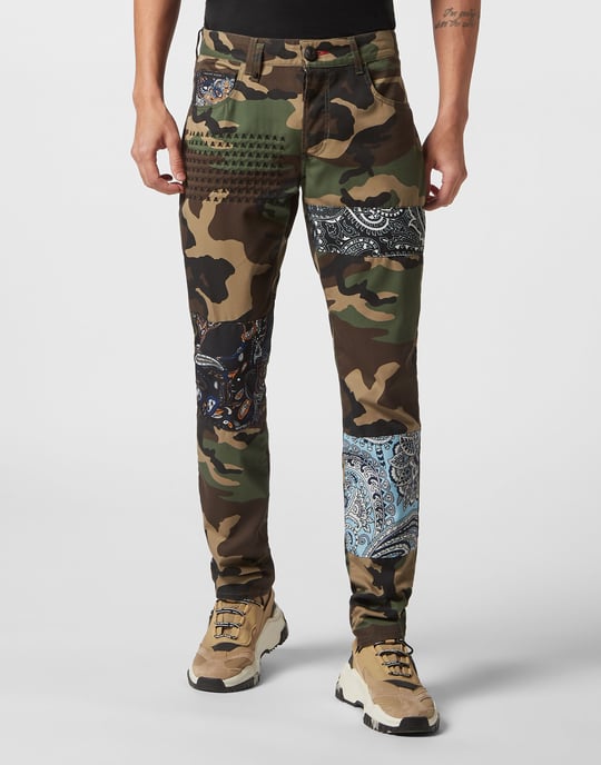 Jeans Regular Fit Paisley - Image 1