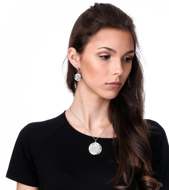 Orphelia 'Anabel' Damenkette mit Anhänger aus 925er Sterlingsilber – Silber ZH-7097 - Image 5