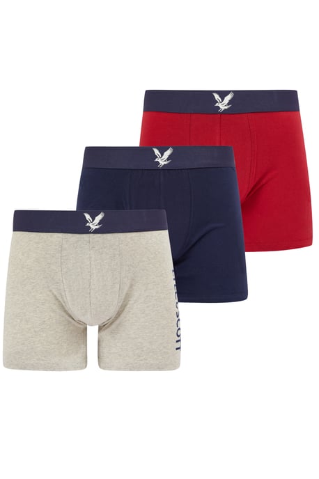 Lyle & Scott 3er-Pack Jonathan Eagle Boxershorts für Männer - Image 1