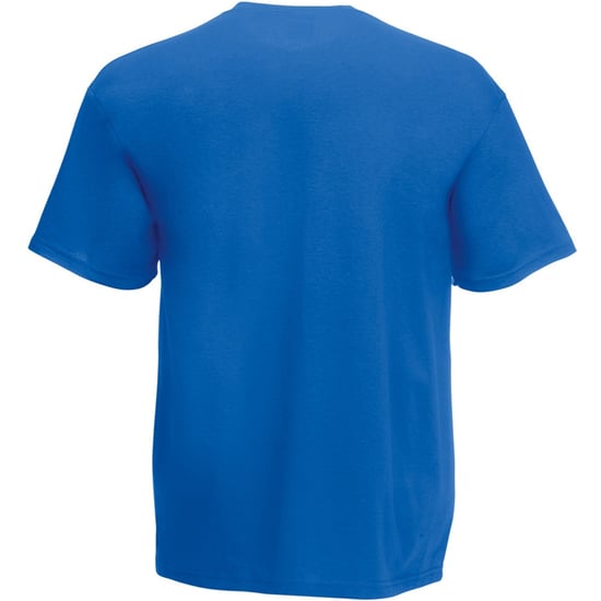 Fruit Of The Loom Valueweight T-shirt für Männer mit V-Ausschnitt, kurzärmlig (Königsblau) - Image 2