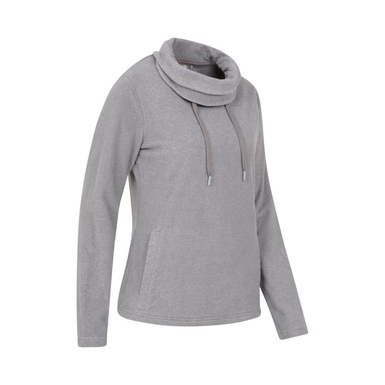 Mountain Warehouse Damen/Damen Hebridean Cowl Neck Fleece Top (Dunkelgrau) - Image 4