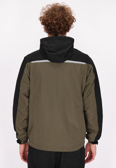 Mo Jacke Herren khaki/schwarz - Image 4