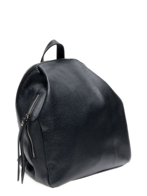 Anna Luchini SS22 AL 1677 Noir Cuir de vachette Sac - Image 4