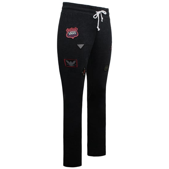 Vans Off The Wall Stretch Waist Black Heather Mens Track Pants VNO09243W