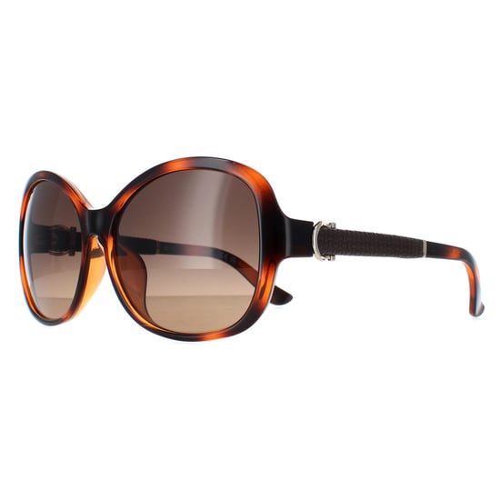 Salvatore Ferragamo Schmetterling Damen Schildkröte Braun Farbverlauf SF744SLA - Image 2