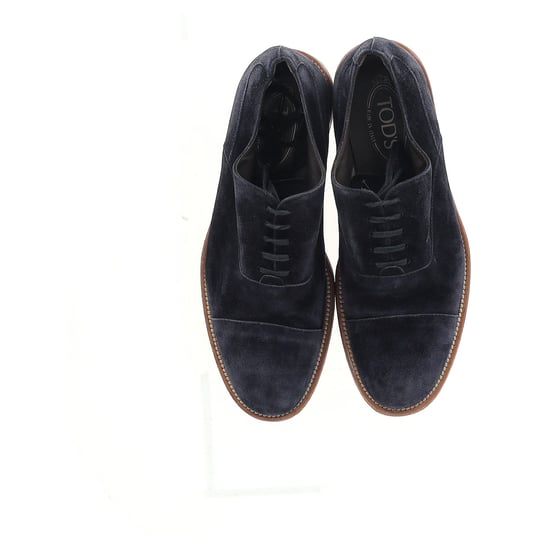 Tod's Schnürderbyschuhe aus marineblauem Wildleder - Image 5