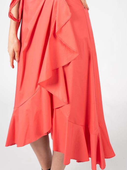Pinko Skirt Vibruno Woman's Orange