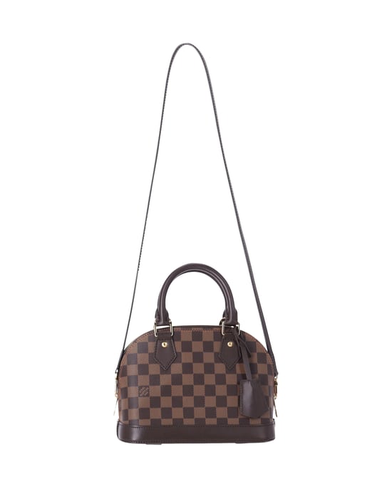 Louis Vuitton Alma BB Tasche aus braunem Monogramm-Canvas - Image 1