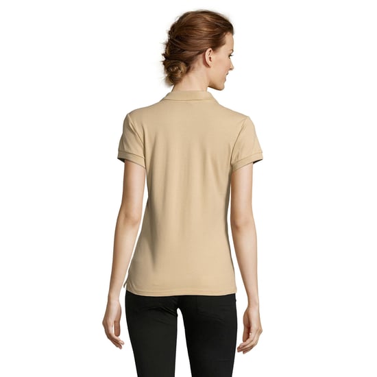 SOLS - PEOPLE Kurzärmeliges Polo-Shirt - Damen (Beige) - Image 5