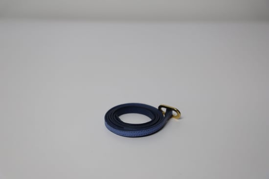 Fendi Buntstifte Wickelarmband aus blauer Leder - Image 6