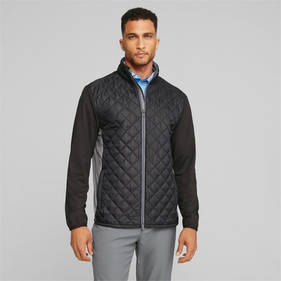PUMA Mens Golf Frost Quilted Jacket