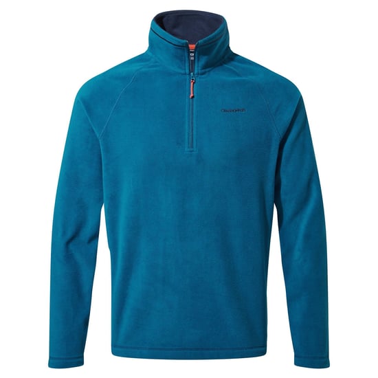 Craghoppers Mens Corey VI Half Zip Fleece Top (Poseidon Blue)