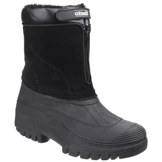 Cotswold Venture Wasserdichter Damenstiefel / Damenstiefel / Textil/Wetter Gummistiefel (Schwarz) - Image 1