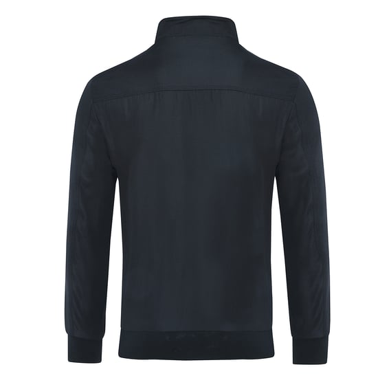 Heren Bomberjack met opstaande kraag, overgangsjack voor de herfst, casual sportjack zwart - Image 4