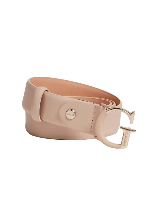 Guess Damen Gürtel Classic mit goldenem Logo - Image 1