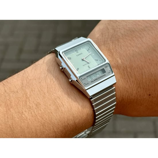 Casio Casio Kollektion Vintage Herren Silberuhr AQ-800E-3AEF - Image 2