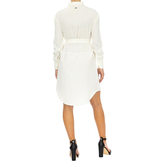 Armani Exchange Femme Robe manches longues Blanc - Image 4