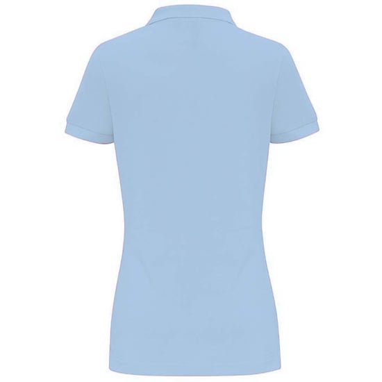 Asquith & Fox - Unifarbenes Poloshirt - Damen (Himmelblau) - Image 2