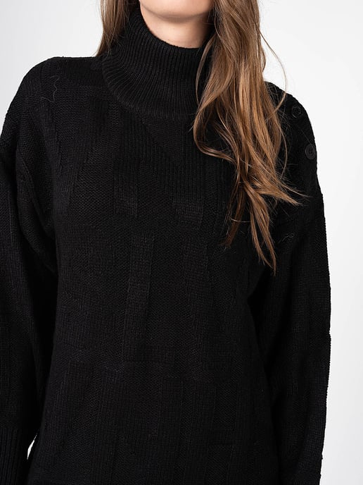 Silvian Heach Kleid Woman's Schwarz - Image 5