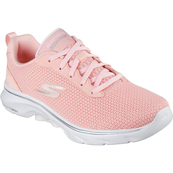 Skechers Go Walk 7 Kaylor Polyester Damen Pfirsich Sneaker - Image 1