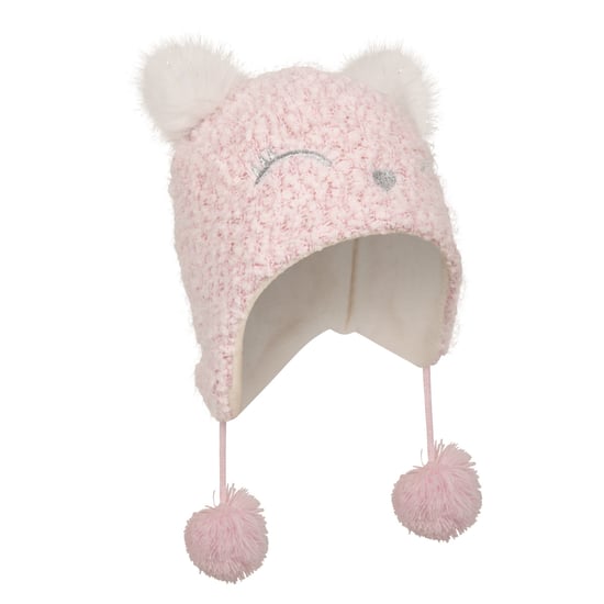 Mountain Warehouse - "Cosy Trapper" Hut- und Handschuh-Set für Kinder (Pink) - Image 2