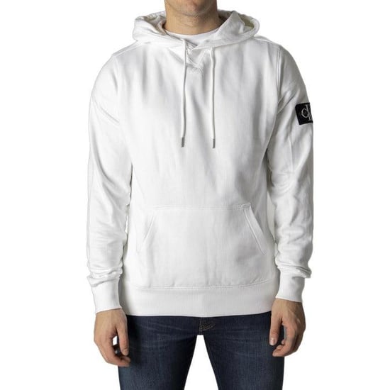 Calvin Klein Jeans Herren Sweatshirt Weiß 329981 - Image 1