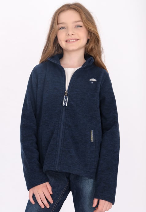 Schmuddelwedda Fleecejacke Mädchen (Kids) Meeresmelange - Image 3