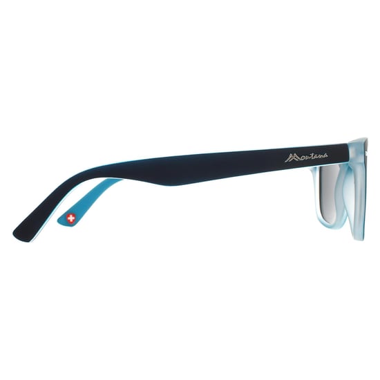 Montana Square Unisex Black Blue Rubbertouch Grey Polarized MP41 Sunglasses