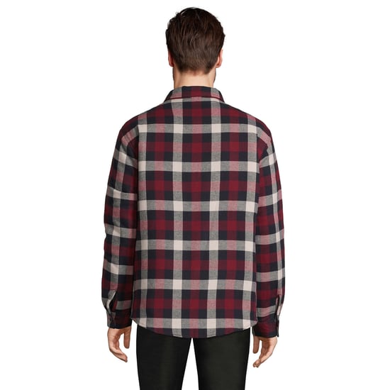 SOLS - "Noah" Hemdjacke für Herren/Damen Unisex (Mittleres Burgunderrot) - Image 2