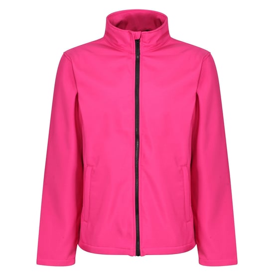 Regatta Standout Mens Ablaze Printable Softshell Jacket (Hot Pink)