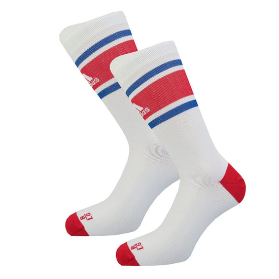 Men's adidas Alphaskin Ultralight Performance Socks in White red