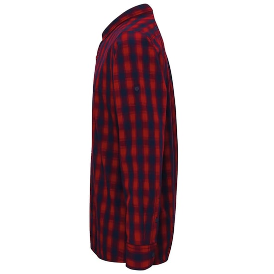Premier - "Mulligan" Hemd für Herren Langärmlig (Rot/Marineblau) - Image 3