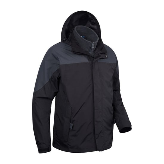 Mountain Warehouse Mens Storm 3 in 1 Waterproof Jacket (Grey)