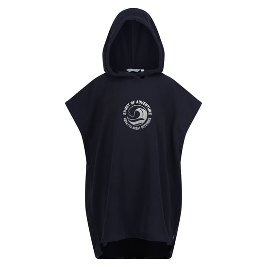 Regatta Childrens/Kids Spirit Of Adventure Hooded Towel (Navy)