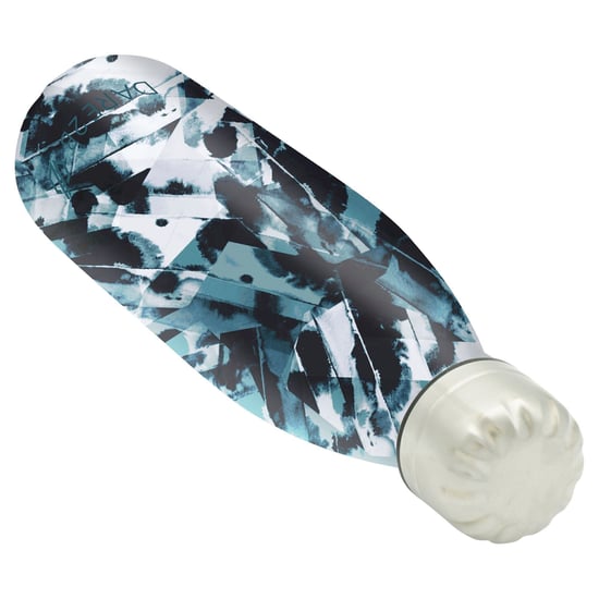 Dare 2B - Wasserflasche, Libelle, Metall (Weiß/Schwarz/Blau) - Image 2