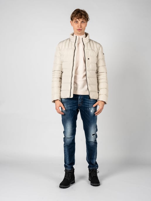 Geox Jacket Hilstone Men's Off-White